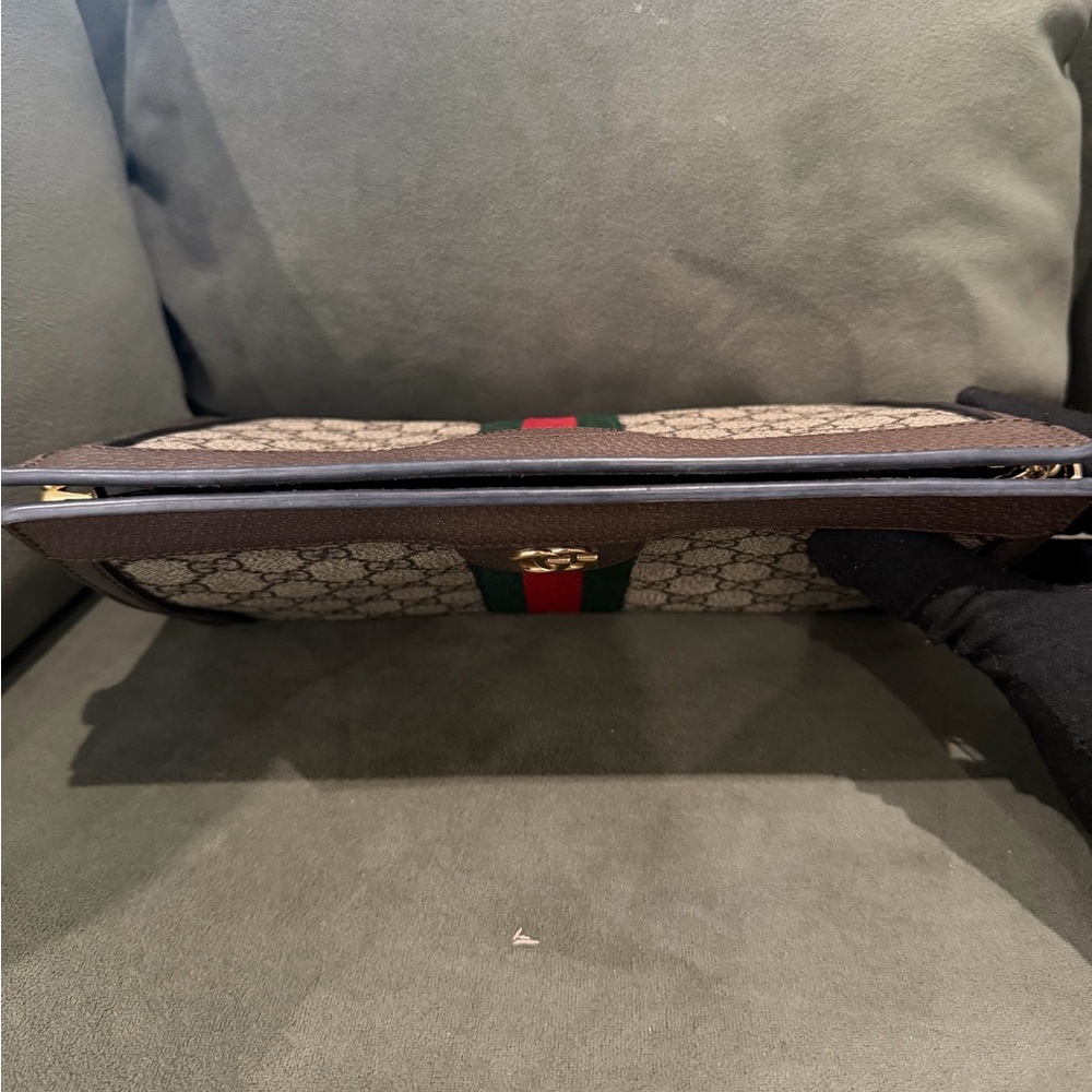 Gucci GG Supreme Ophidia Medium Chain Shoulder Bag - Picture 5 of 9
